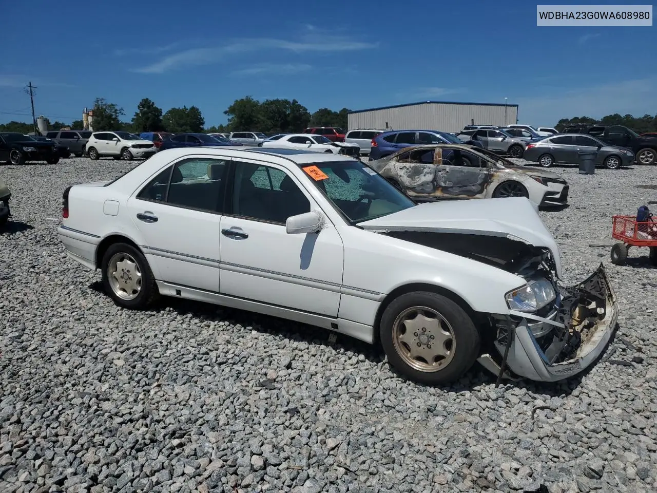 1998 Mercedes-Benz C 230 VIN: WDBHA23G0WA608980 Lot: 64308315