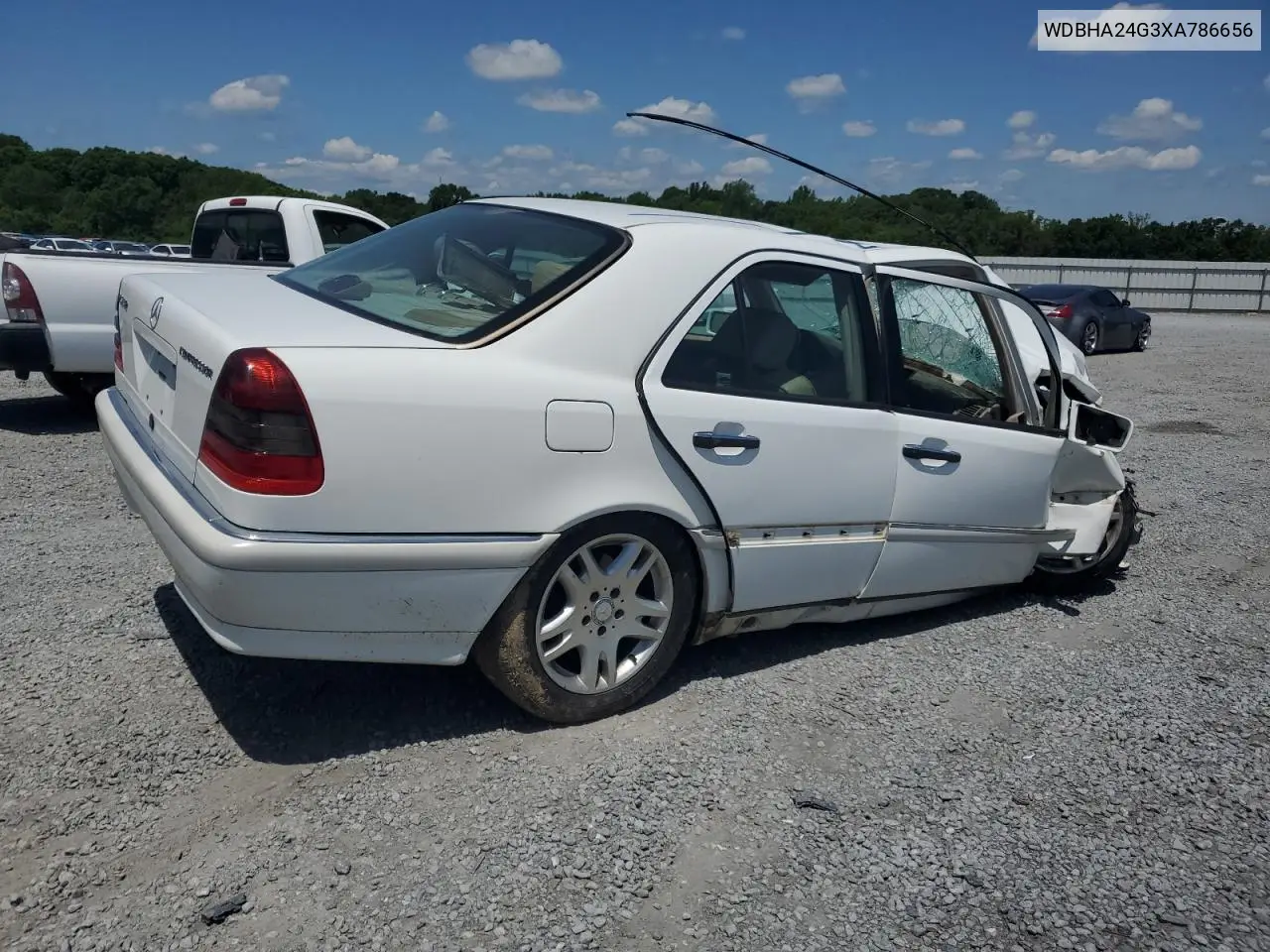 1999 Mercedes-Benz C 230 VIN: WDBHA24G3XA786656 Lot: 56043675