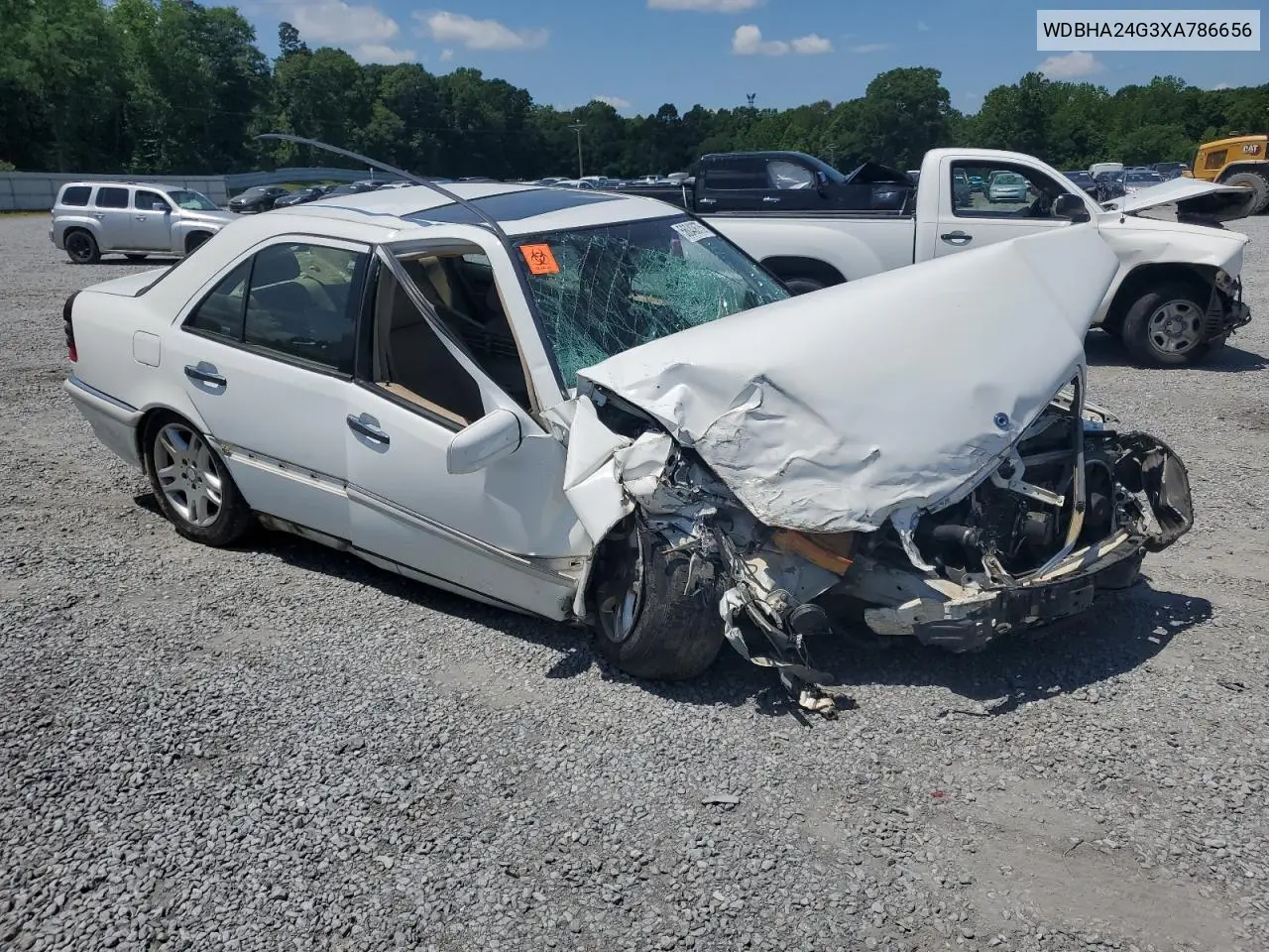 1999 Mercedes-Benz C 230 VIN: WDBHA24G3XA786656 Lot: 56043675