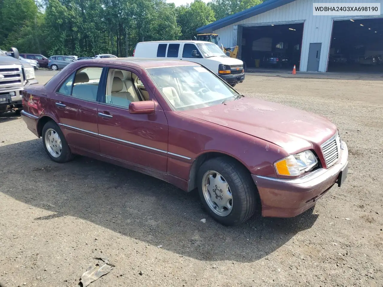 1999 Mercedes-Benz C 230 VIN: WDBHA24G3XA698190 Lot: 61717535