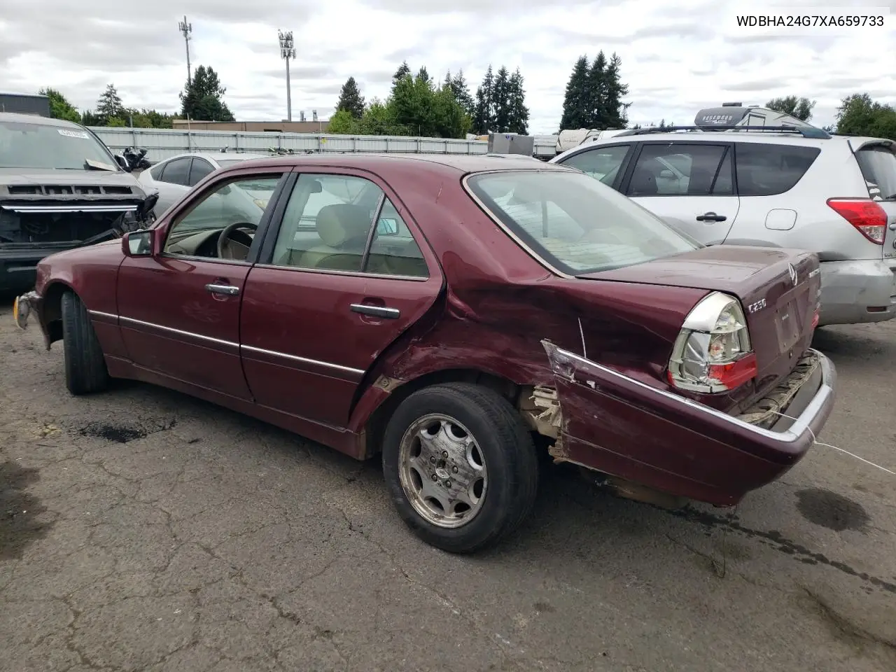 1999 Mercedes-Benz C 230 VIN: WDBHA24G7XA659733 Lot: 64142935