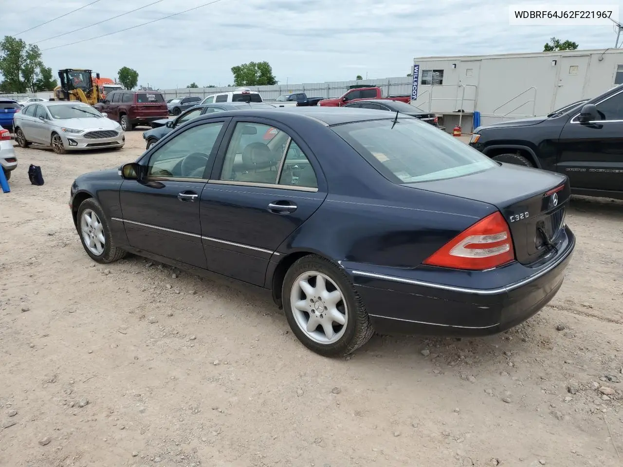 2002 Mercedes-Benz C 320 VIN: WDBRF64J62F221967 Lot: 55289475