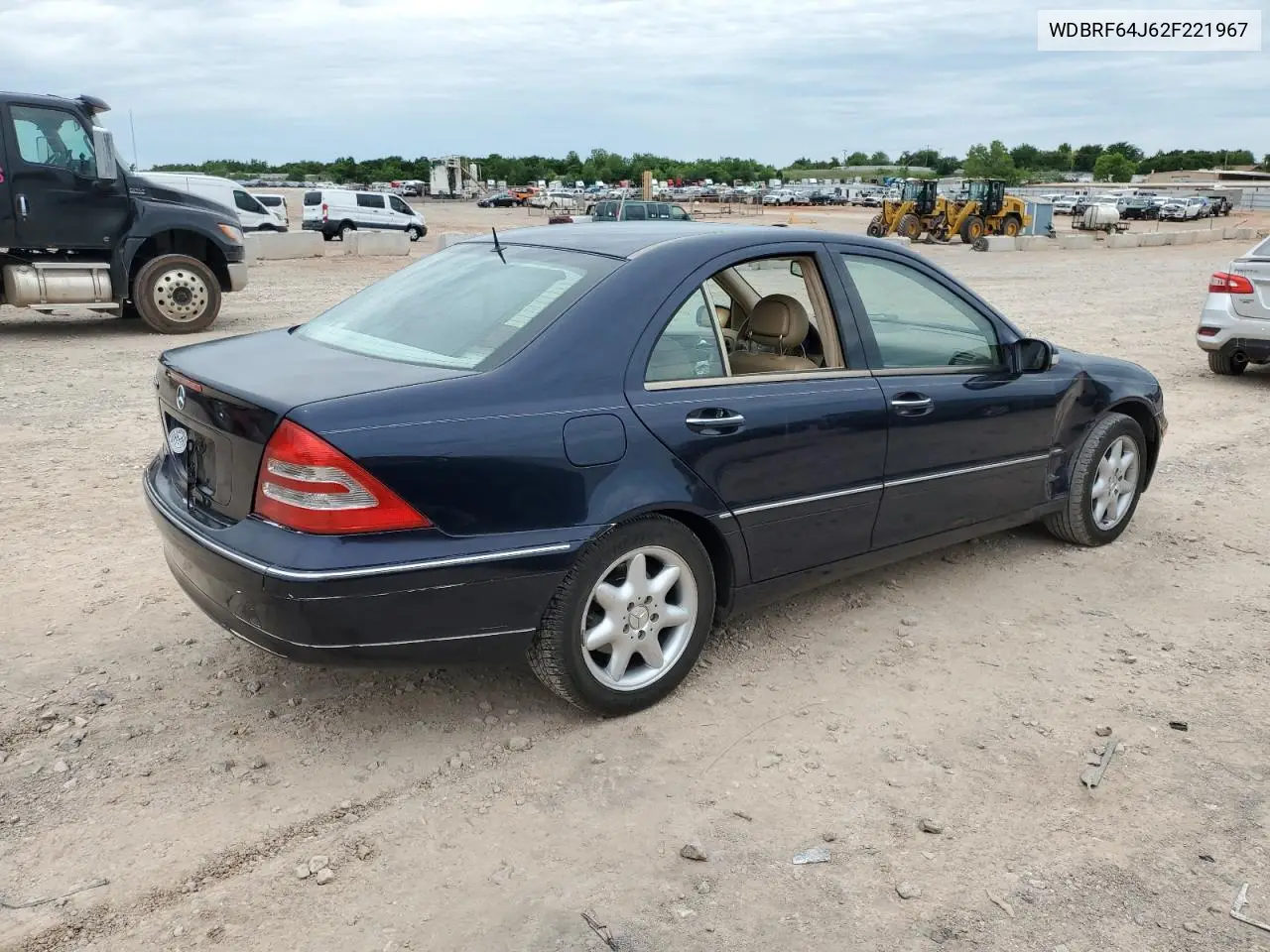 2002 Mercedes-Benz C 320 VIN: WDBRF64J62F221967 Lot: 55289475