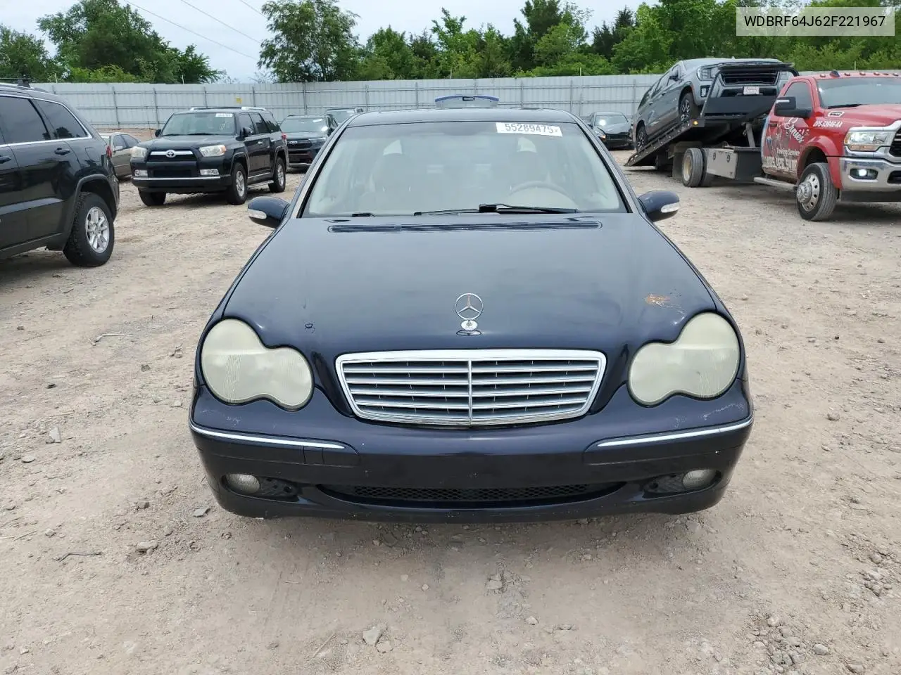 2002 Mercedes-Benz C 320 VIN: WDBRF64J62F221967 Lot: 55289475