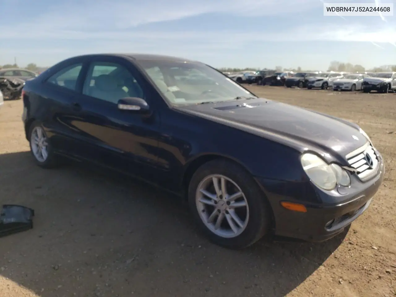 2002 Mercedes-Benz C 230K Sport Coupe VIN: WDBRN47J52A244608 Lot: 56393665