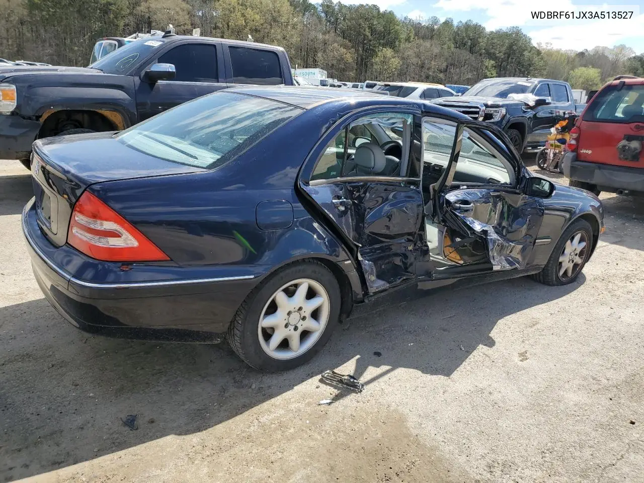 2003 Mercedes-Benz C 240 VIN: WDBRF61JX3A513527 Lot: 49860405