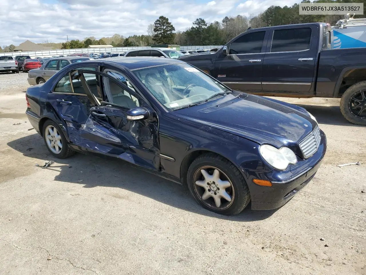 2003 Mercedes-Benz C 240 VIN: WDBRF61JX3A513527 Lot: 49860405