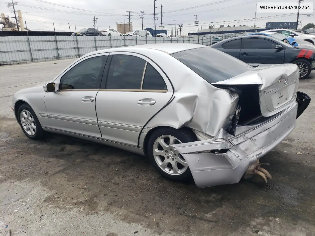 2003 Mercedes-Benz C 240 VIN: WDBRF61J83A402264 Lot: 50835675