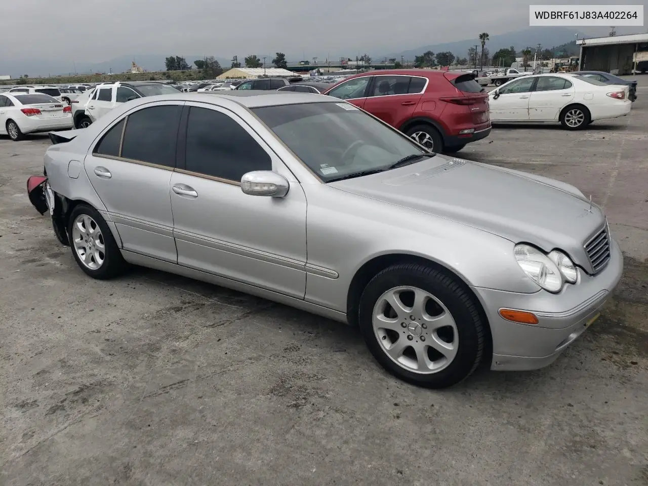 2003 Mercedes-Benz C 240 VIN: WDBRF61J83A402264 Lot: 50835675