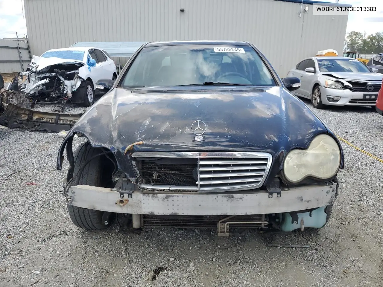 2003 Mercedes-Benz C 240 VIN: WDBRF61J93E013383 Lot: 55706845
