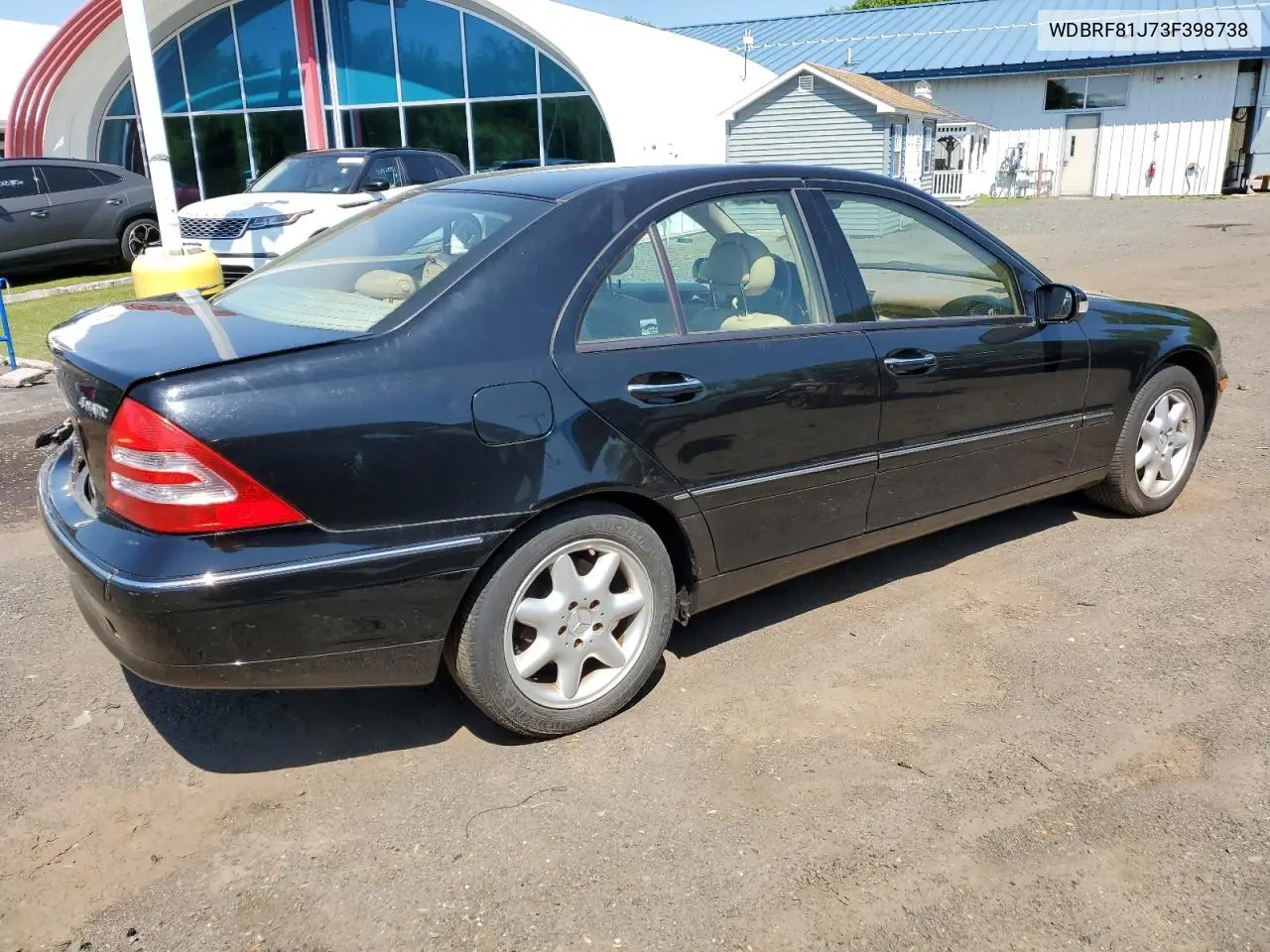 2003 Mercedes-Benz C 240 4Matic VIN: WDBRF81J73F398738 Lot: 56143605