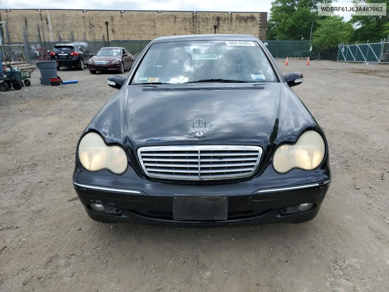 2003 Mercedes-Benz C 240 VIN: WDBRF61J63A487962 Lot: 56416365