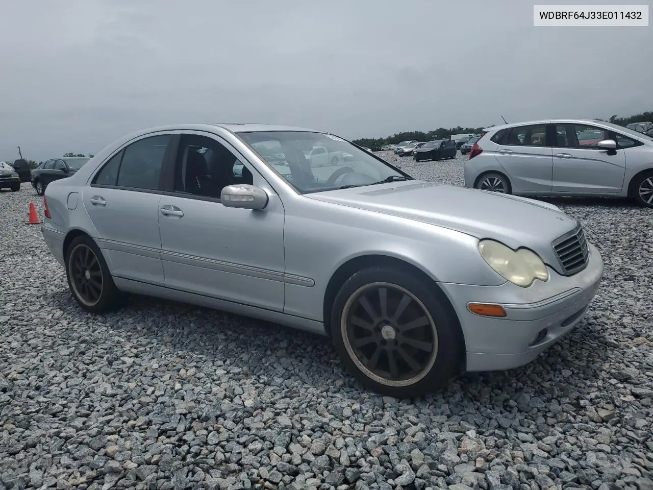 2003 Mercedes-Benz C 320 VIN: WDBRF64J33E011432 Lot: 59700725