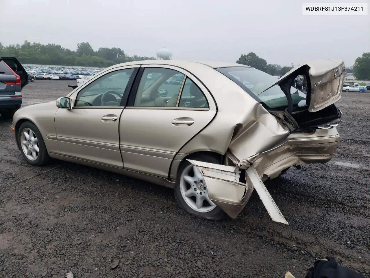 2003 Mercedes-Benz C 240 4Matic VIN: WDBRF81J13F374211 Lot: 61156455