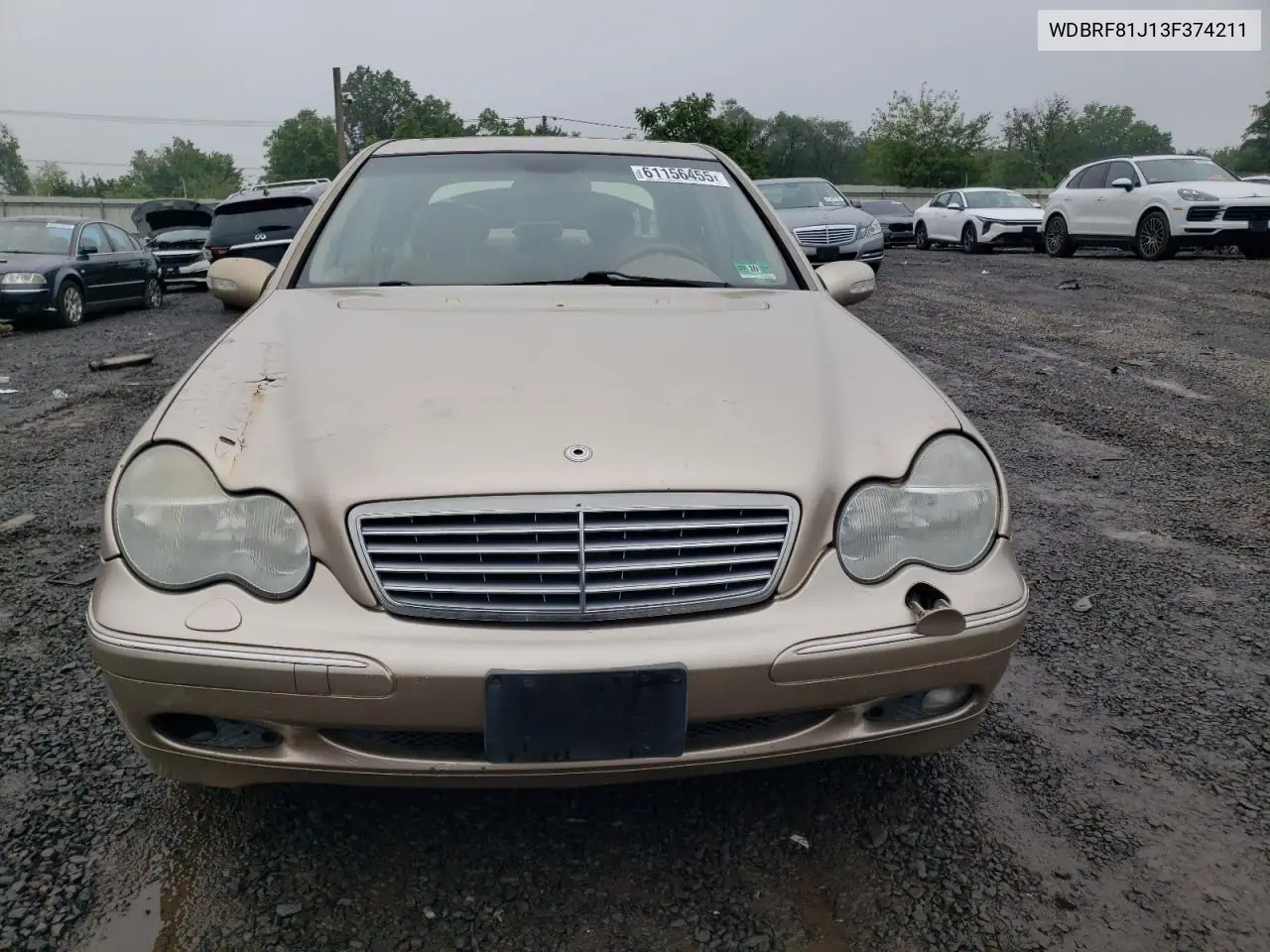 2003 Mercedes-Benz C 240 4Matic VIN: WDBRF81J13F374211 Lot: 61156455
