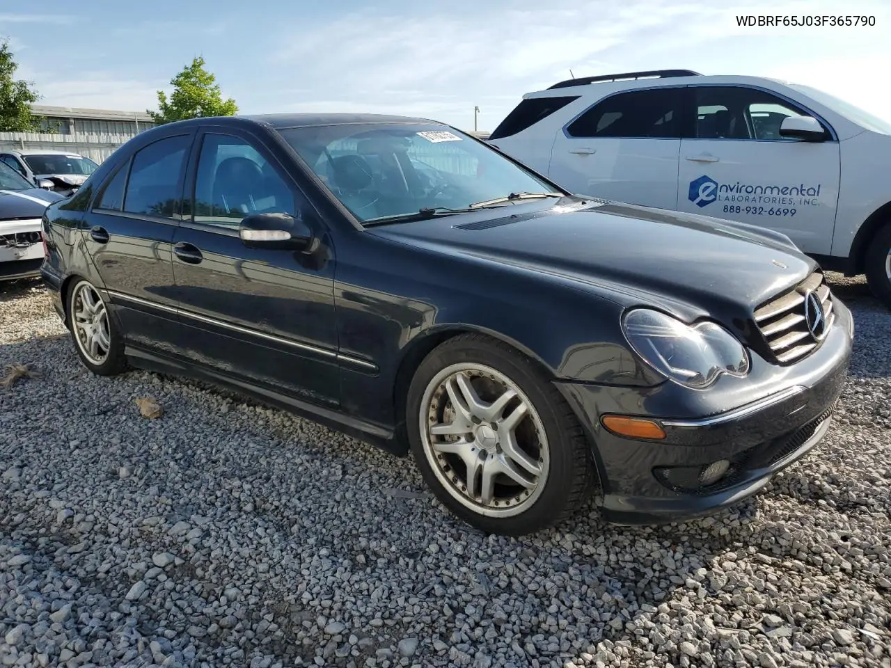 2003 Mercedes-Benz C 32 Amg Kompressor VIN: WDBRF65J03F365790 Lot: 61762755