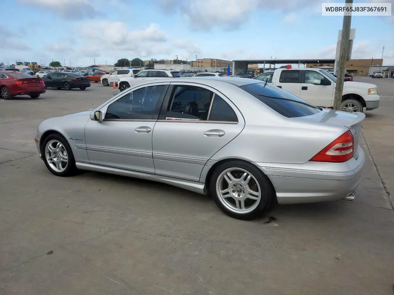 2003 Mercedes-Benz C 32 Amg Kompressor VIN: WDBRF65J83F367691 Lot: 62671745