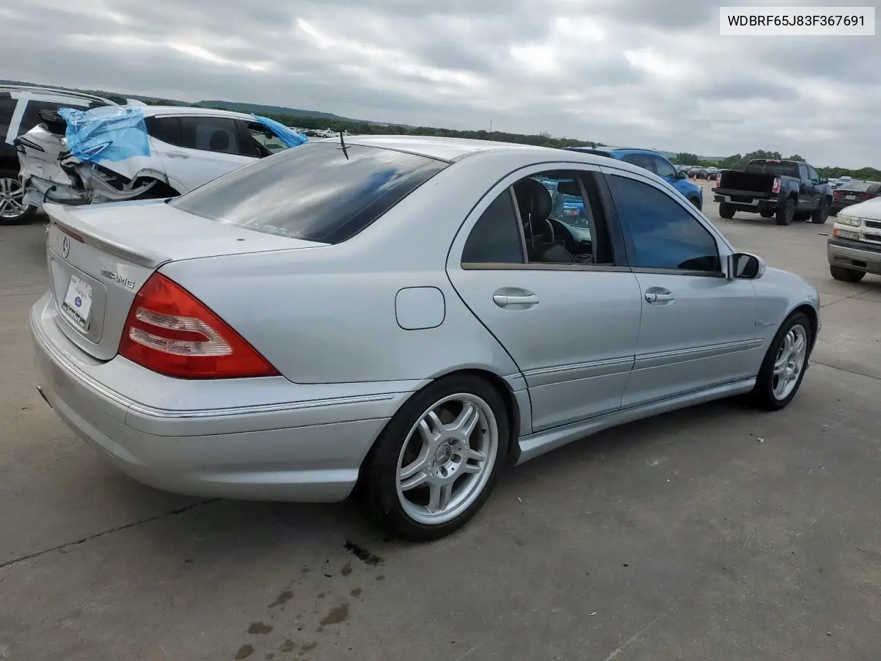 2003 Mercedes-Benz C 32 Amg Kompressor VIN: WDBRF65J83F367691 Lot: 62671745