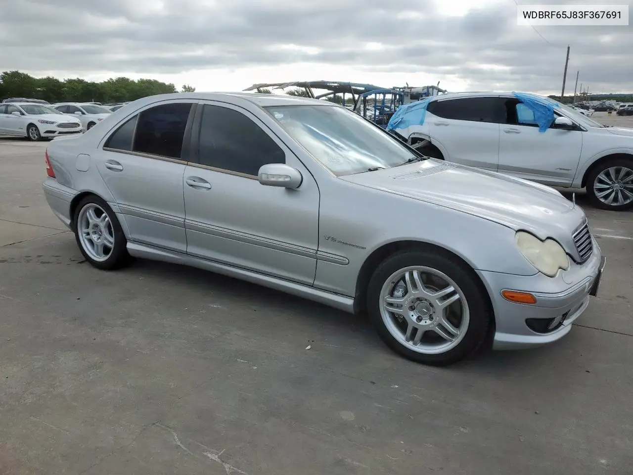 2003 Mercedes-Benz C 32 Amg Kompressor VIN: WDBRF65J83F367691 Lot: 62671745