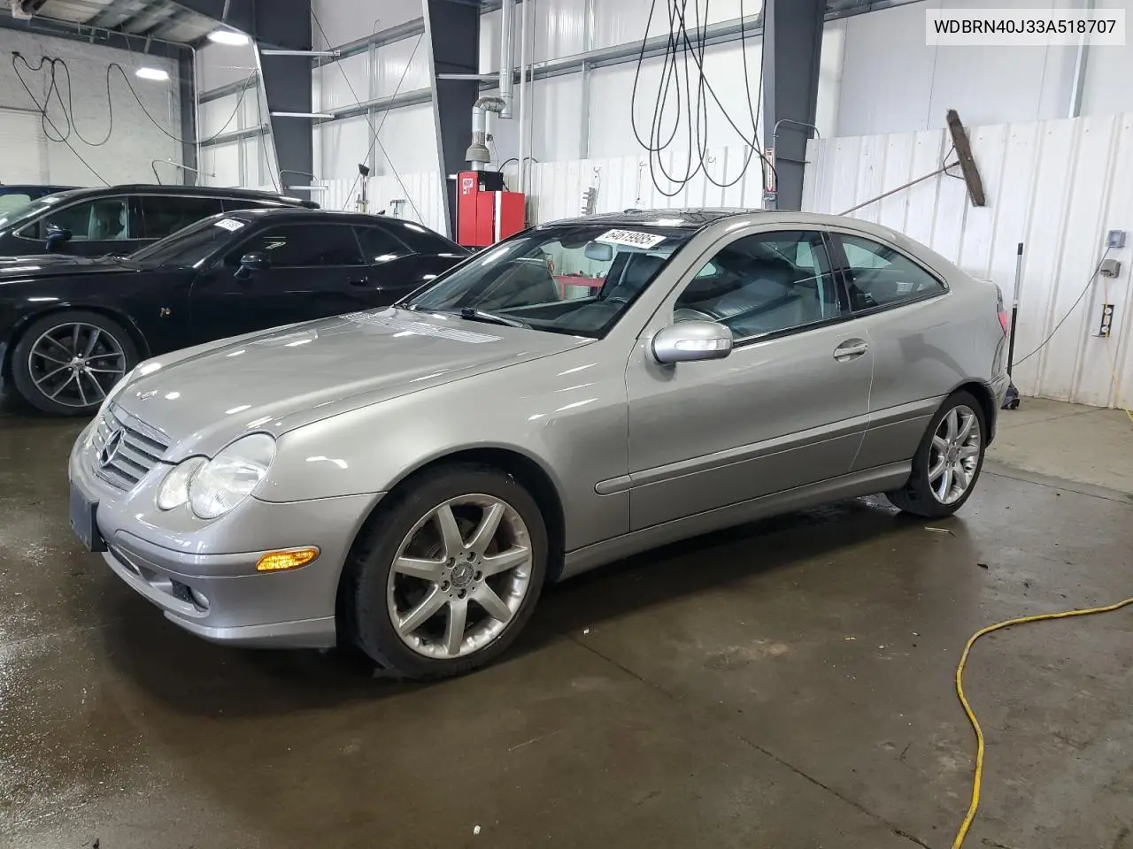 2003 Mercedes-Benz C 230K Sport Coupe VIN: WDBRN40J33A518707 Lot: 64619985