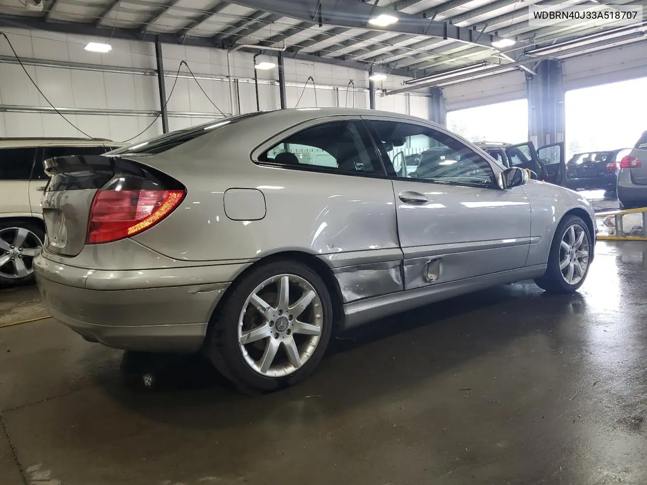 2003 Mercedes-Benz C 230K Sport Coupe VIN: WDBRN40J33A518707 Lot: 64619985