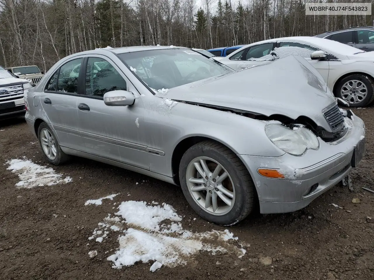 2004 Mercedes-Benz C 230K Sport Sedan VIN: WDBRF40J74F543823 Lot: 49698565