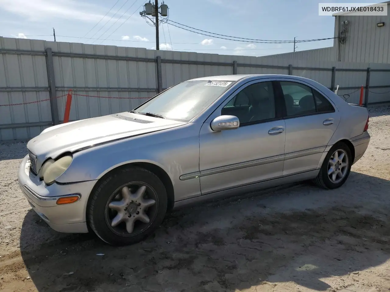 2004 Mercedes-Benz C 240 VIN: WDBRF61JX4E018433 Lot: 55732155