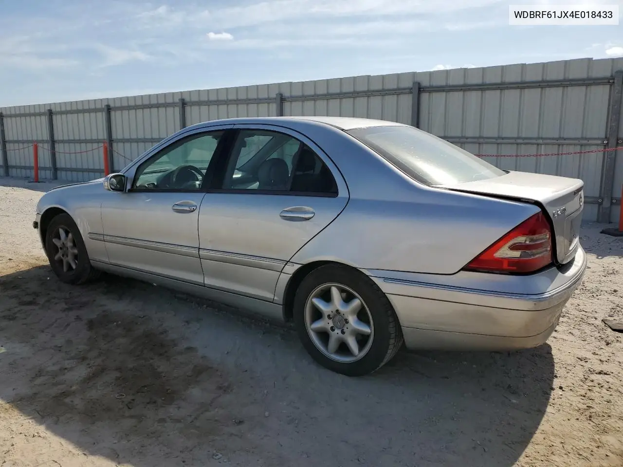 2004 Mercedes-Benz C 240 VIN: WDBRF61JX4E018433 Lot: 55732155