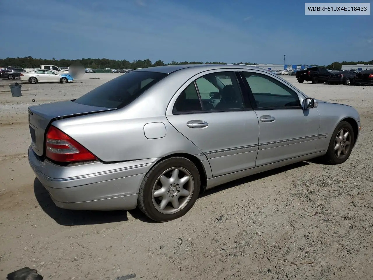 2004 Mercedes-Benz C 240 VIN: WDBRF61JX4E018433 Lot: 55732155