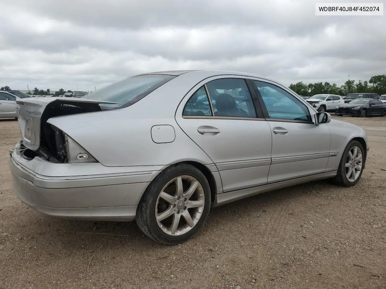 2004 Mercedes-Benz C 230K Sport Sedan VIN: WDBRF40J84F452074 Lot: 56025015