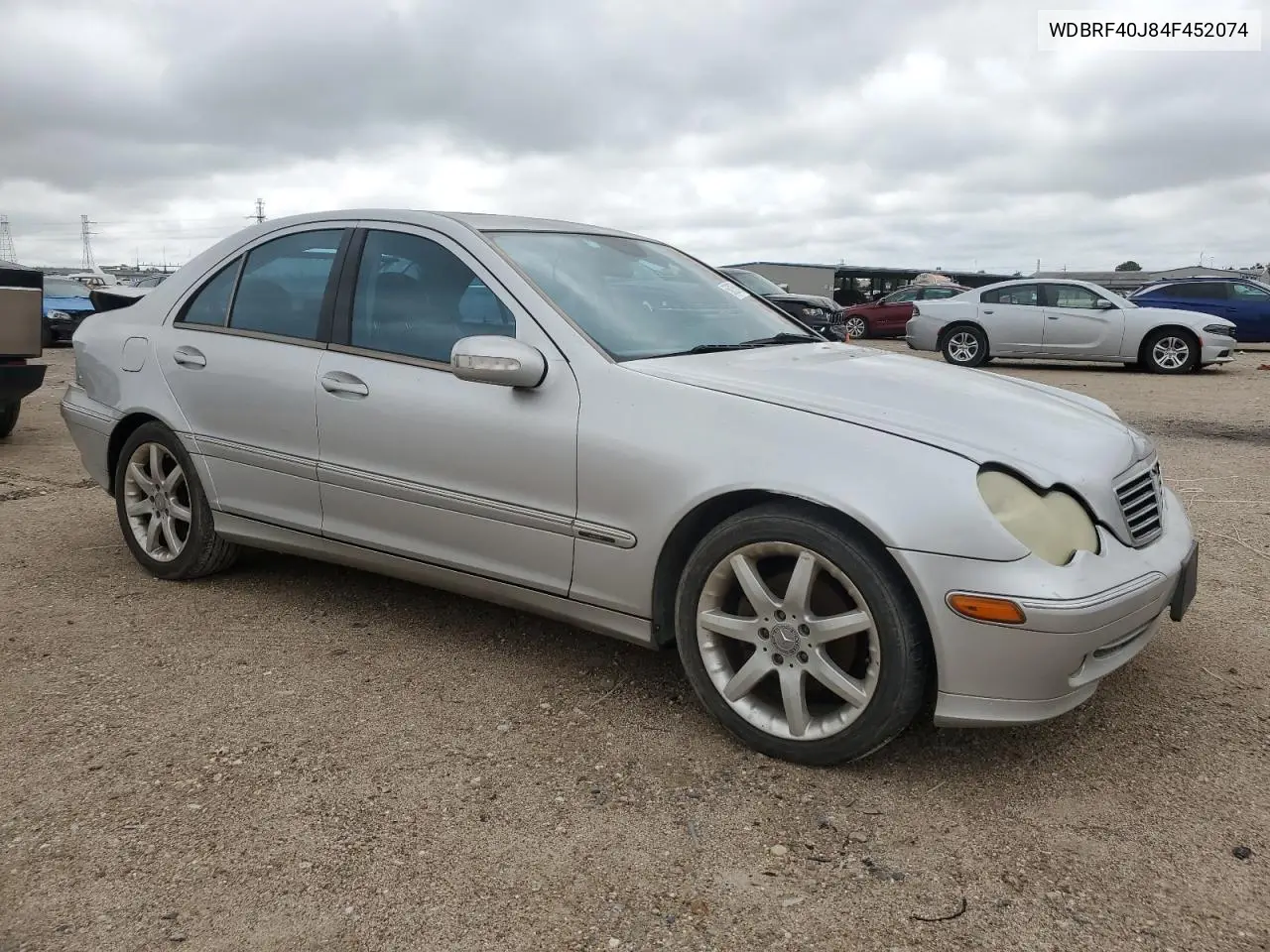 2004 Mercedes-Benz C 230K Sport Sedan VIN: WDBRF40J84F452074 Lot: 56025015