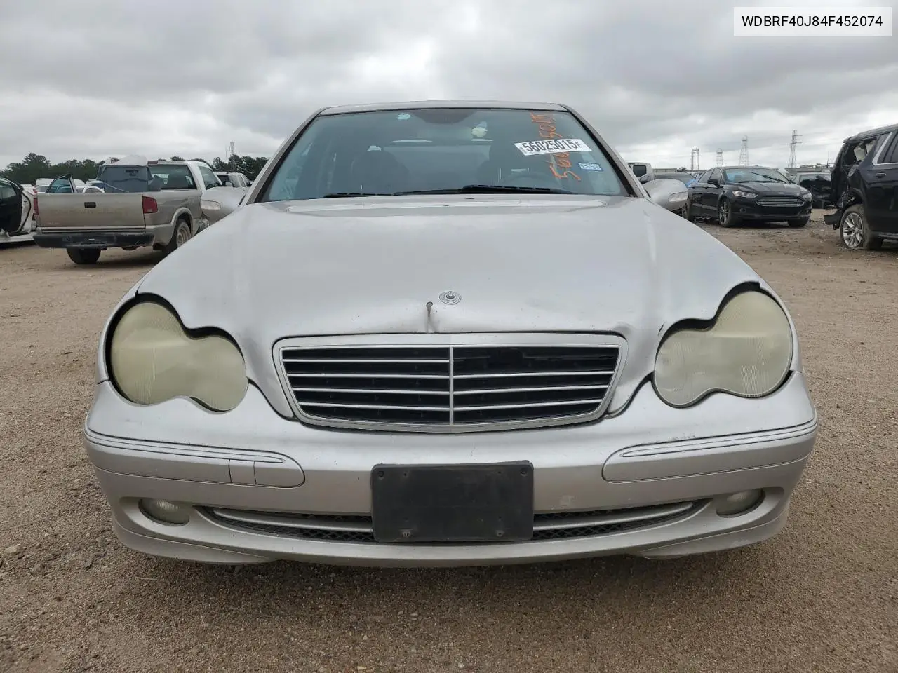 2004 Mercedes-Benz C 230K Sport Sedan VIN: WDBRF40J84F452074 Lot: 56025015