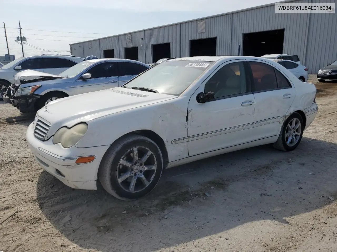 2004 Mercedes-Benz C 240 VIN: WDBRF61J84E016034 Lot: 56118485