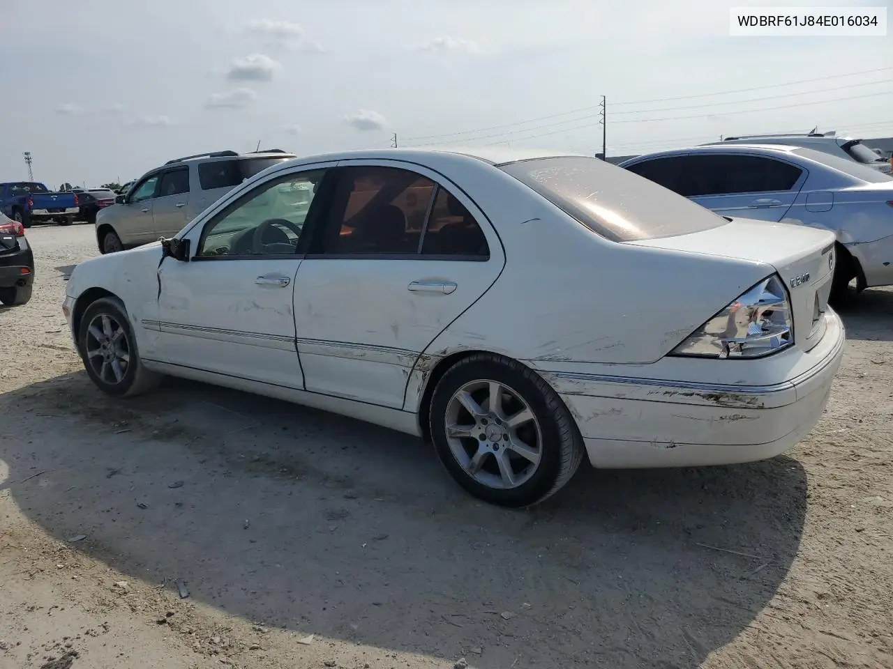 2004 Mercedes-Benz C 240 VIN: WDBRF61J84E016034 Lot: 56118485