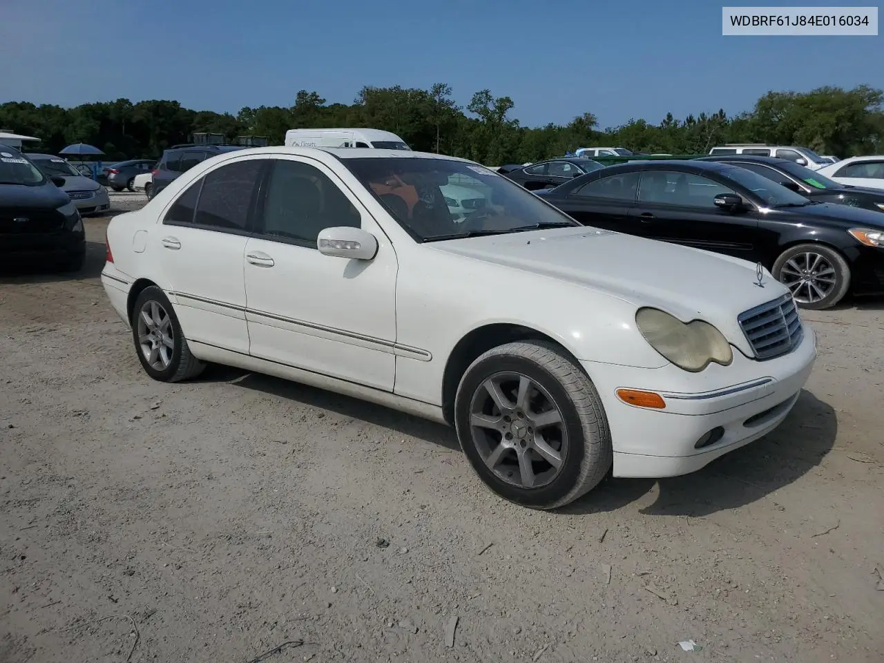 2004 Mercedes-Benz C 240 VIN: WDBRF61J84E016034 Lot: 56118485