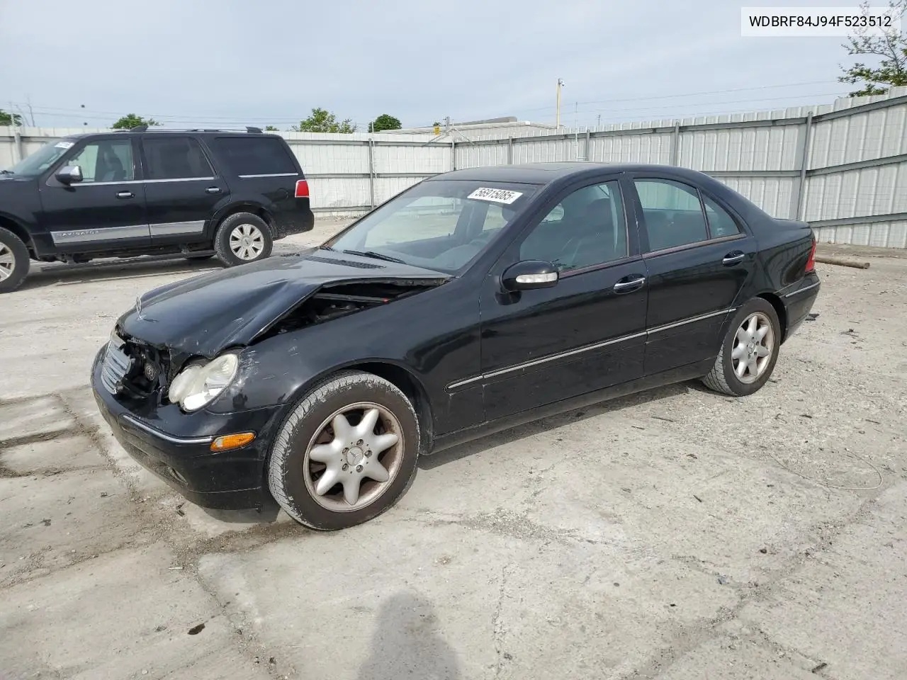 2004 Mercedes-Benz C 320 4Matic VIN: WDBRF84J94F523512 Lot: 56915085