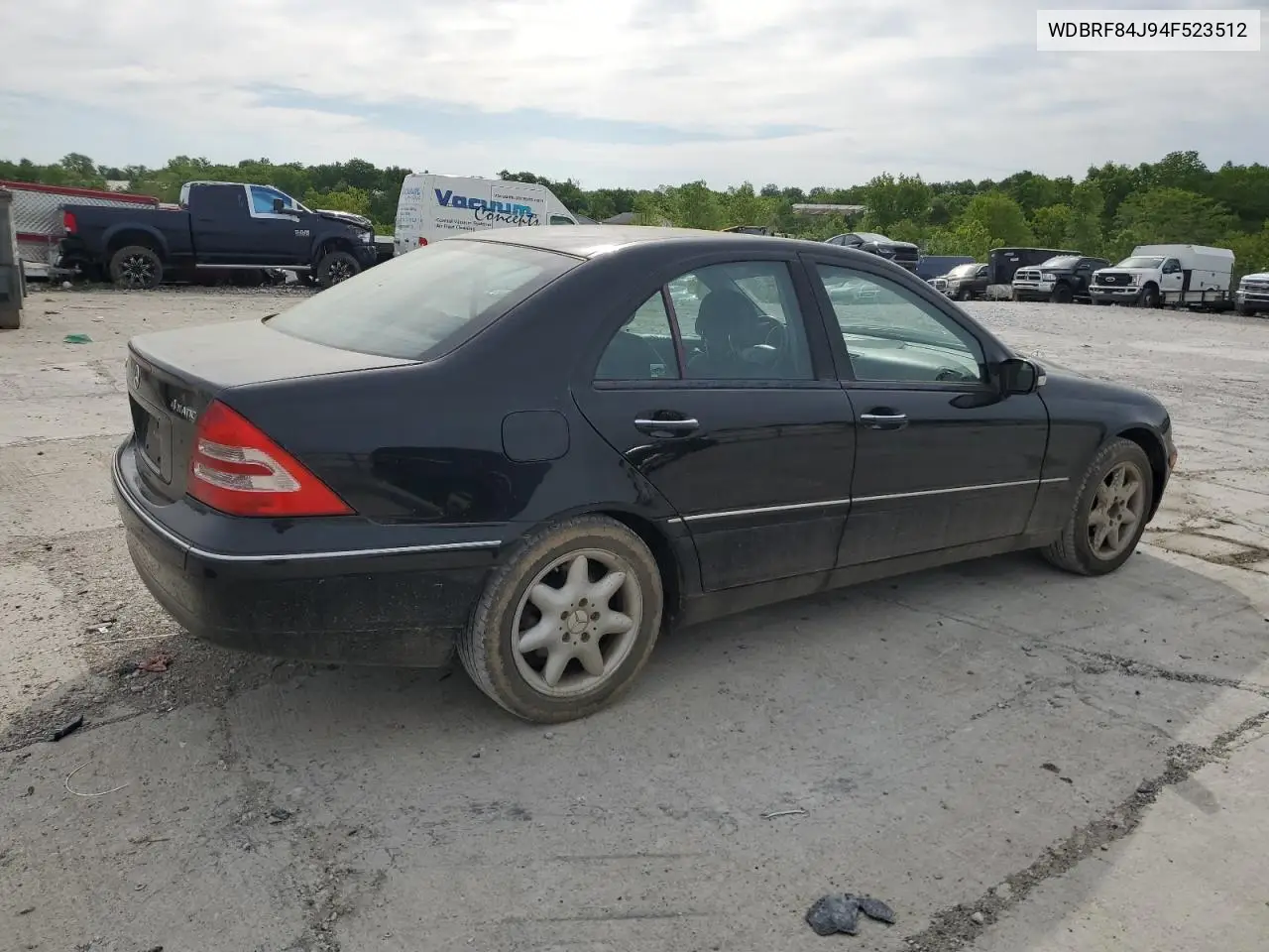 2004 Mercedes-Benz C 320 4Matic VIN: WDBRF84J94F523512 Lot: 56915085