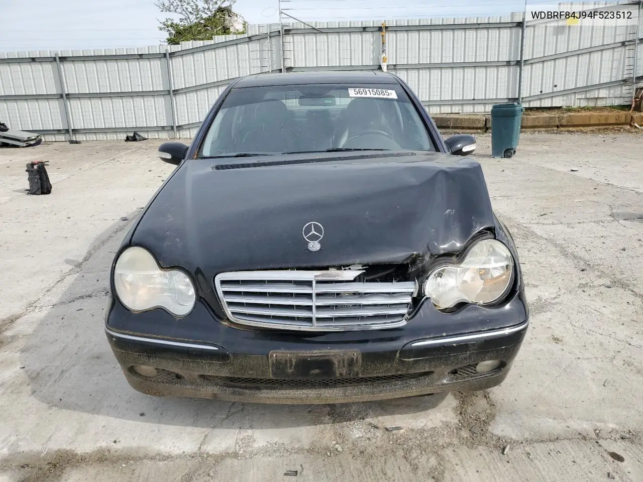 2004 Mercedes-Benz C 320 4Matic VIN: WDBRF84J94F523512 Lot: 56915085