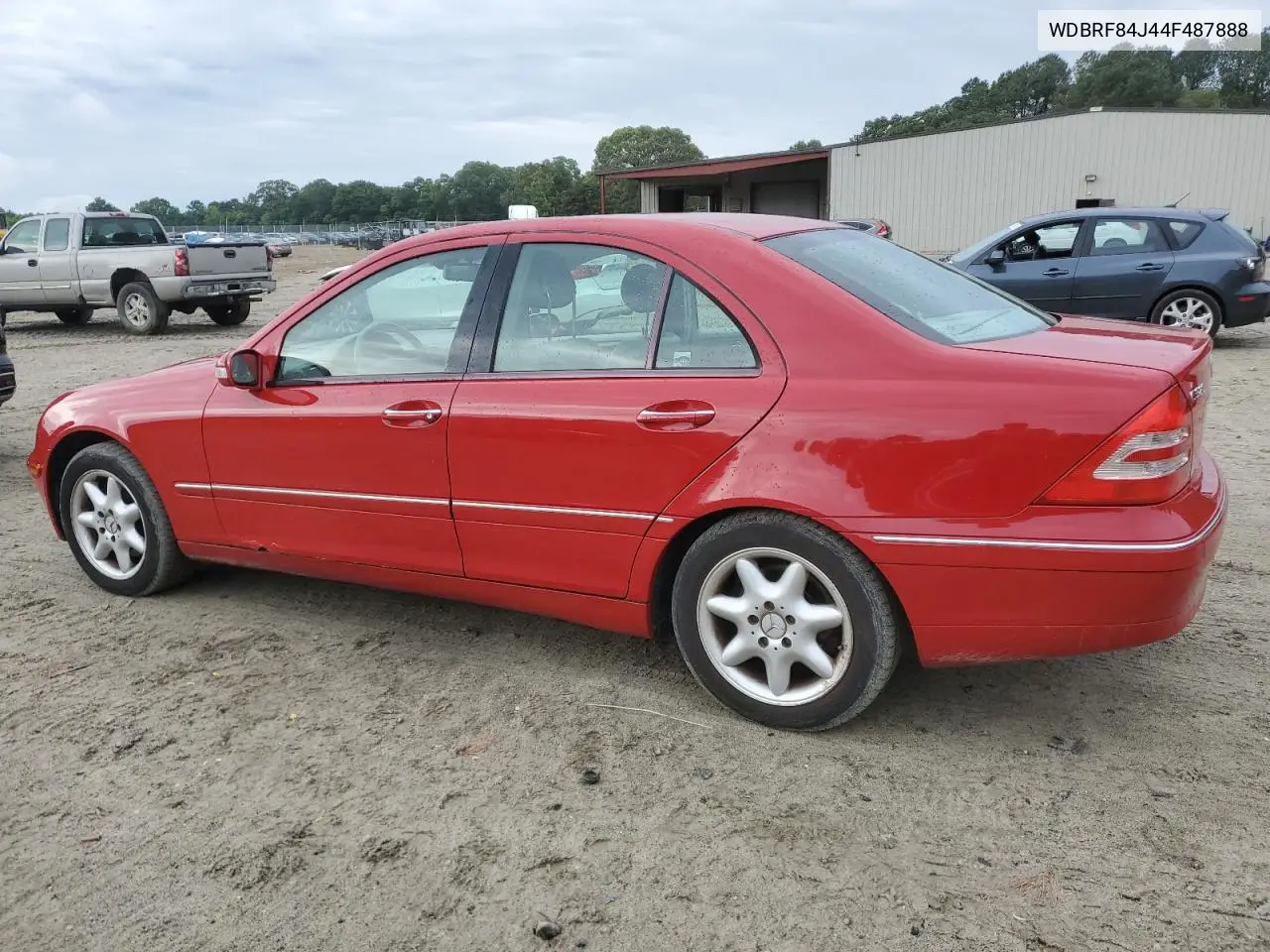 2004 Mercedes-Benz C 320 4Matic VIN: WDBRF84J44F487888 Lot: 56994985