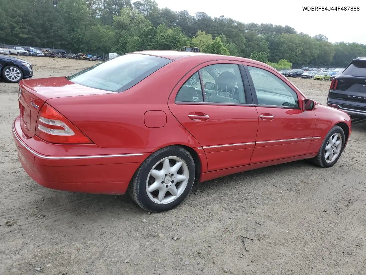 2004 Mercedes-Benz C 320 4Matic VIN: WDBRF84J44F487888 Lot: 56994985