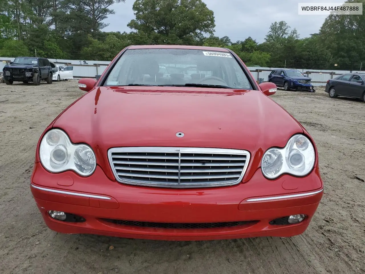 2004 Mercedes-Benz C 320 4Matic VIN: WDBRF84J44F487888 Lot: 56994985