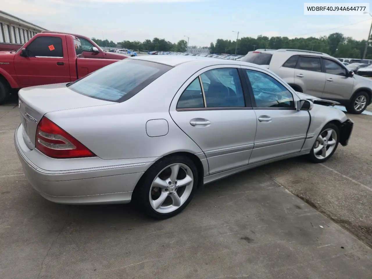 2004 Mercedes-Benz C 230K Sport Sedan VIN: WDBRF40J94A644777 Lot: 61159255
