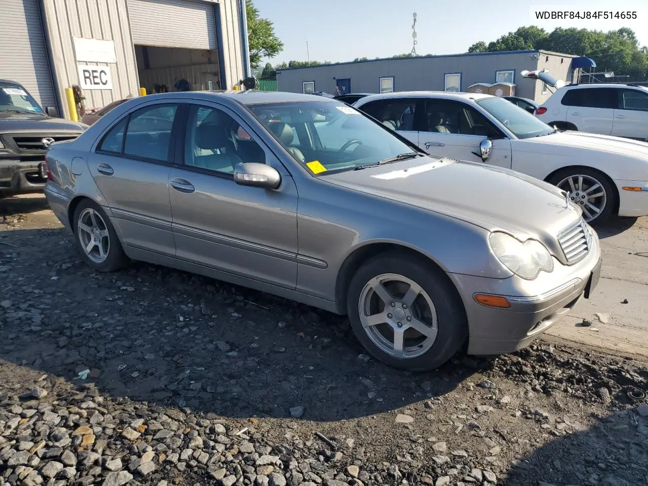 2004 Mercedes-Benz C 320 4Matic VIN: WDBRF84J84F514655 Lot: 61608865