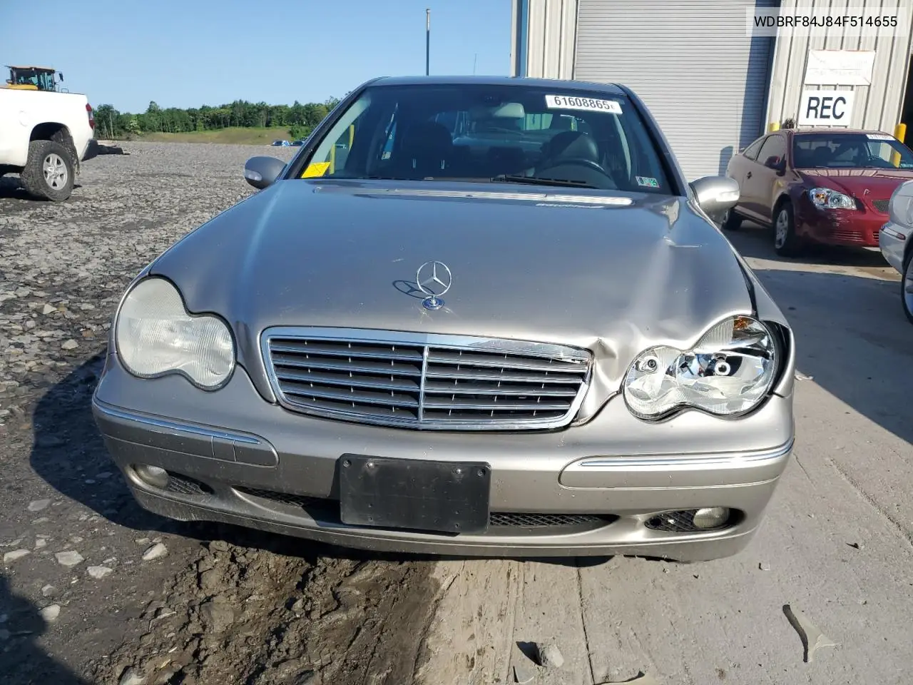 2004 Mercedes-Benz C 320 4Matic VIN: WDBRF84J84F514655 Lot: 61608865