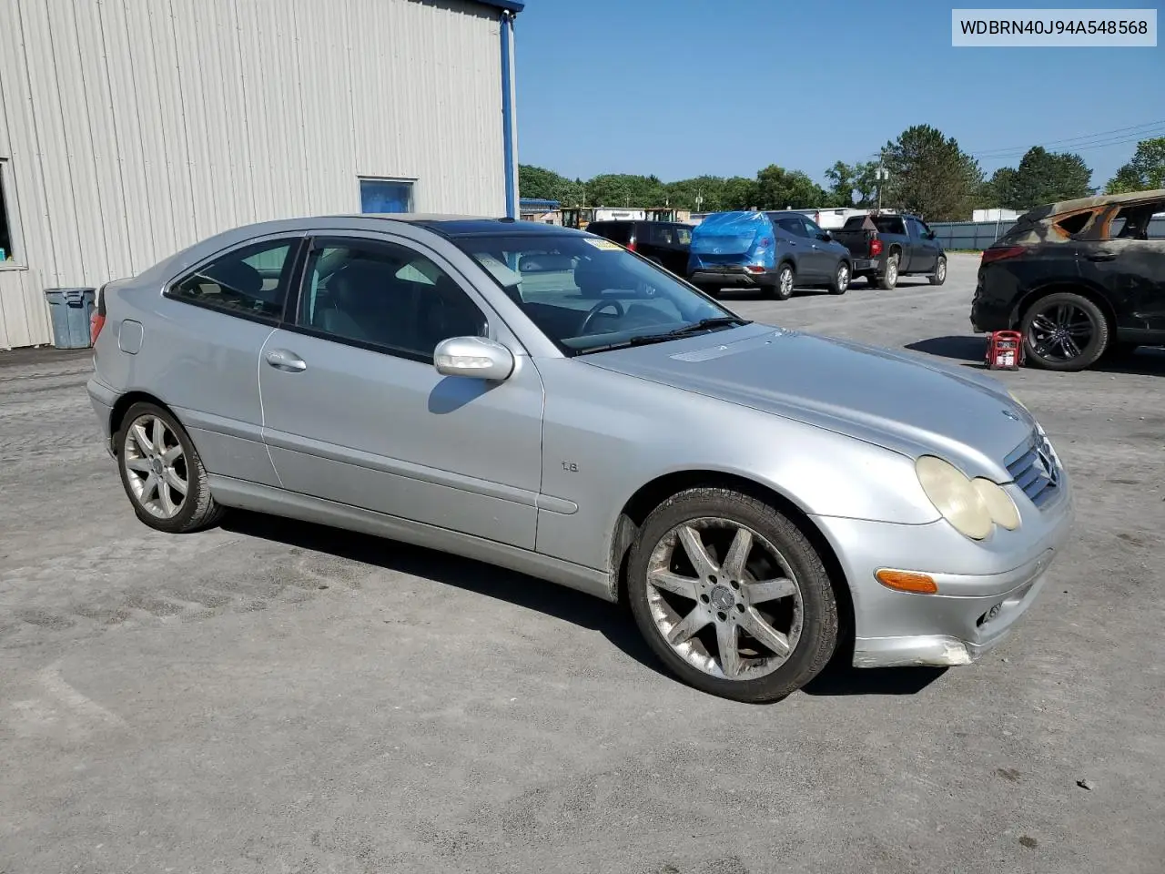 2004 Mercedes-Benz C 230K Sport Coupe VIN: WDBRN40J94A548568 Lot: 62208055