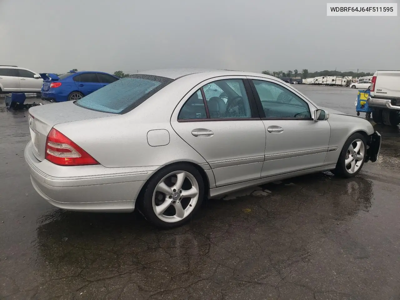 2004 Mercedes-Benz C 320 VIN: WDBRF64J64F511595 Lot: 62996795