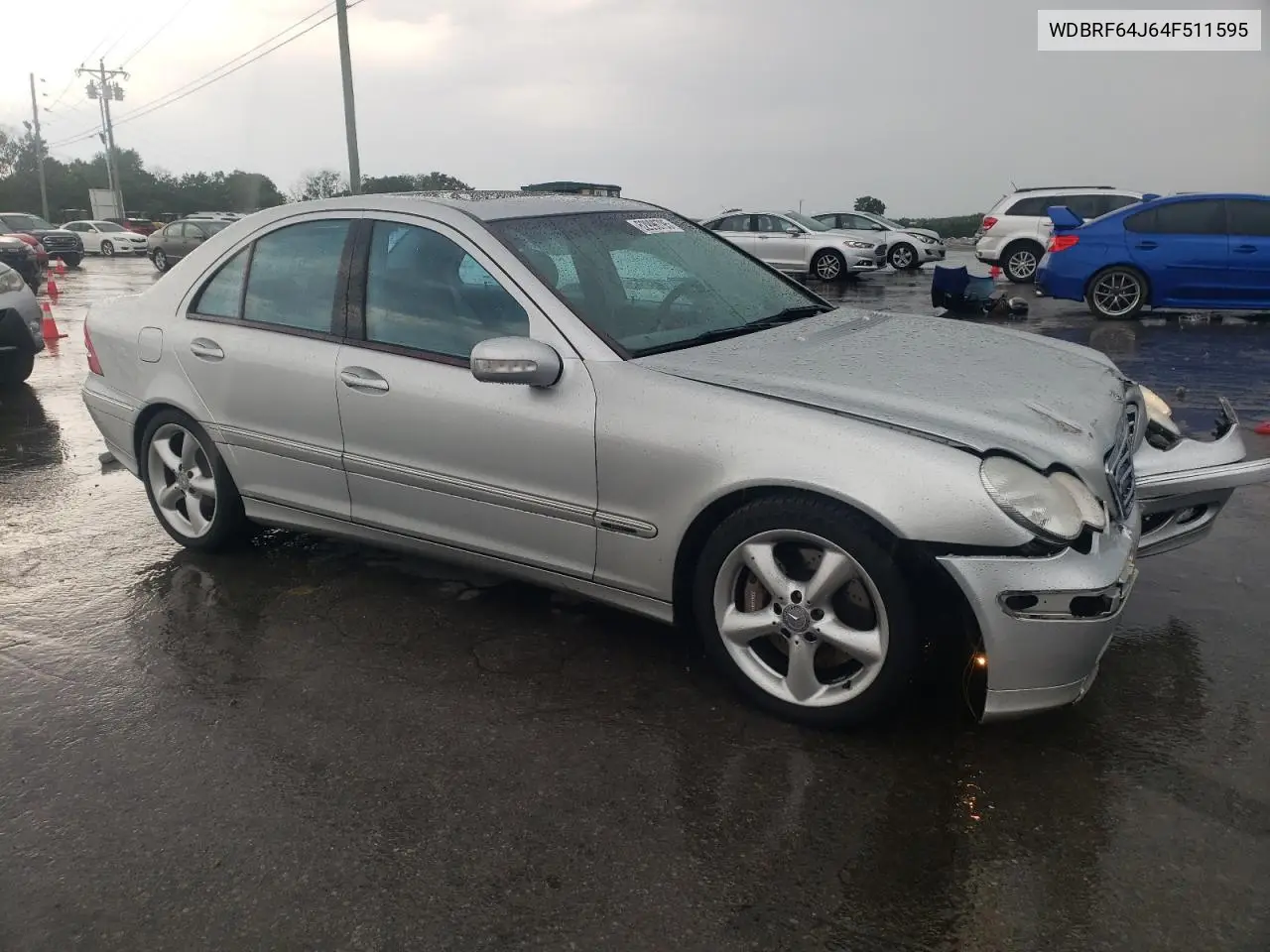 2004 Mercedes-Benz C 320 VIN: WDBRF64J64F511595 Lot: 62996795