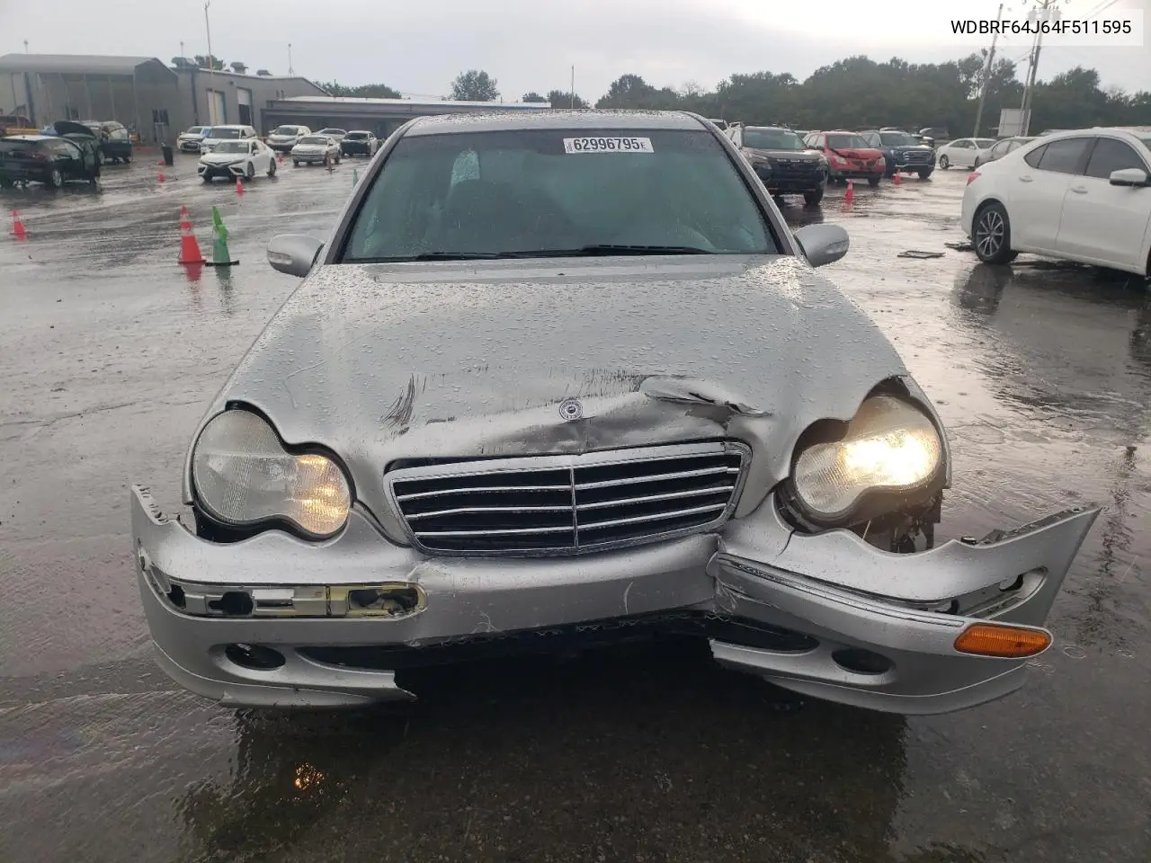 2004 Mercedes-Benz C 320 VIN: WDBRF64J64F511595 Lot: 62996795