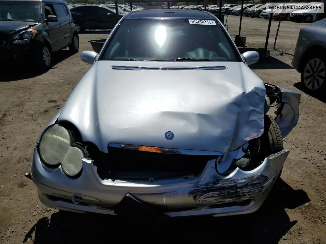 2004 Mercedes-Benz C 320 Sport Coupe VIN: WDBRN64J44A634666 Lot: 65085215