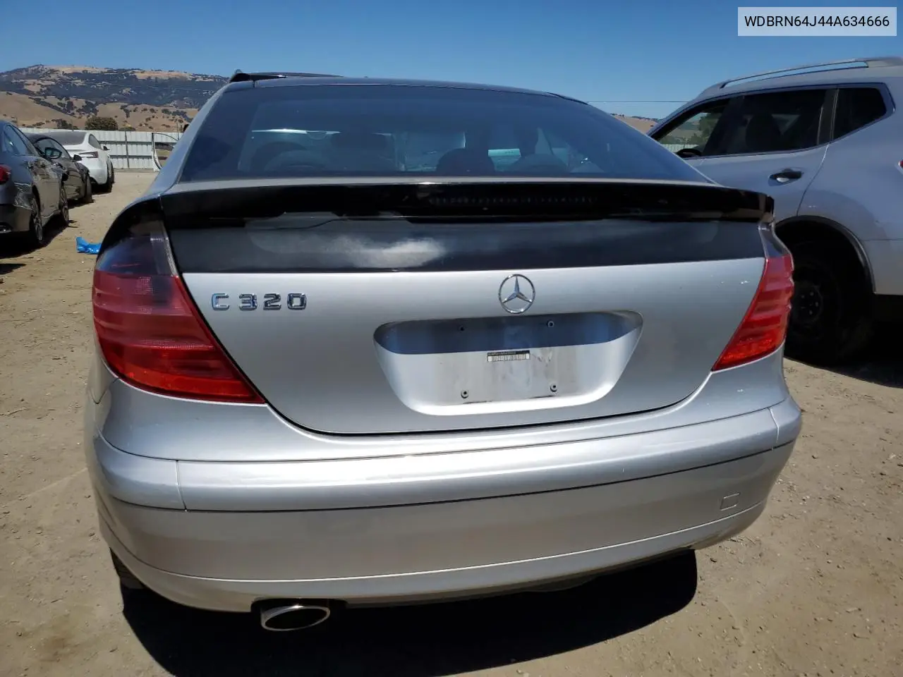 2004 Mercedes-Benz C 320 Sport Coupe VIN: WDBRN64J44A634666 Lot: 65085215